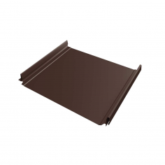Кликфальц Pro Grand Line 0,5 Drap TX с пленкой на замках RAL 8017 шоколад