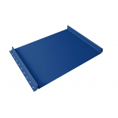 Кликфальц Grand Line 0,5 Satin с пленкой на замках RAL 5005 сигнальный синий