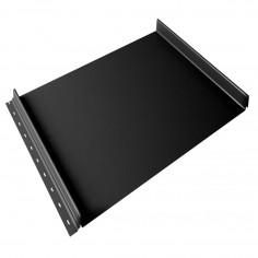 Кликфальц Grand Line 0,45 PE с пленкой на замках RAL 9005 черный