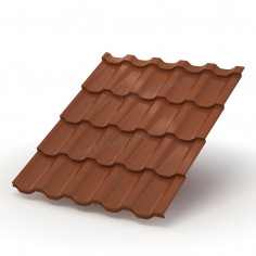 Металлочерепица МП Трамонтана-M (PURETAN-20-RR750-0.5)