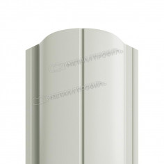 Штакетник металлический МП ELLIPSE-O 19х126 NormanMP (ПЭ-01-9002-0.5)