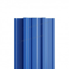 Штакетник металлический МП TRAPEZE-T 16,5х118 (ПЭ-01-5005-0.45)
