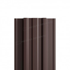 Штакетник металлический МП TRAPEZE-T 16,5х118 (PURETAN-20-RR32-0.5)