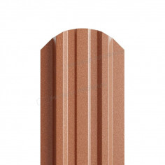 Штакетник металлический МП LАNE-O 16,5х99 (PURMAN-20-Argillite-0.5)