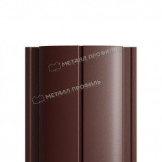 Штакетник металлический МП ELLIPSE-T 19х126 (PURETAN-20-8017-0.5)