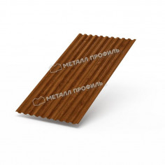 Профилированный лист С-21x1000-A (ECOSTEEL_MA-01-МореныйДуб-0,5)