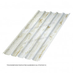 Профилированный лист МП-35х1035-B (ECOSTEEL_MA_Д-01-МореныйДуб-0,5)