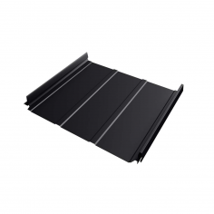 Кликфальц Pro Line Grand Line 0,45 Drap с пленкой на замках RAL 9005 черный