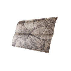 Блок-хаус new Grand Line 0,45 Print Elite с пленкой King Stone TwinColor