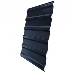 Профнастил C20R 0,5 Satin RAL 7024 мокрый асфальт