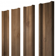 Штакетник М-образный А с прямым резом 0,45 Print Premium Pine Wood Fresh