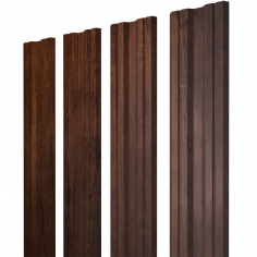 Штакетник Twin с прямым резом 0,45 Print Premium Cherry Wood Fresh Twin с прямым резомColor