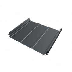 Кликфальц Pro Line Grand Line 0,5 GreenCoat Pural BT, matt с пленкой на замках RR2H3 (RAL 7016 антра