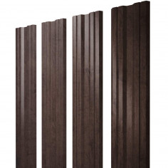 Штакетник Twin с прямым резом 0,45 Print-Double Elite Antique Wood