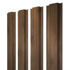 Штакетник Прямоугольный с прямым резом 0,45 Print Premium Pine Wood Fresh