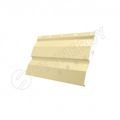 Сайдинг Корабельная доска CORUNDUM50® RAL 1014 0.50