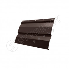 Сайдинг Корабельная доска CORUNDUM50® RAL 8017 0.50