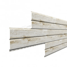 Сайдинг МП Lбрус-XL-В-14х335 (ECOSTEEL_MA-01-Беленый Дуб-0.5)