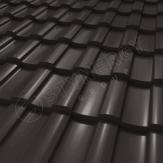 Металлочерепица Stella Rooftop Кашемир® RAL 7024 0.50